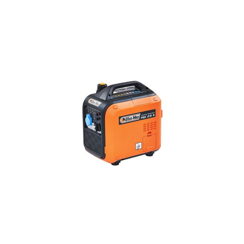 Generatore corrente elettrica OLEOMAC PGE 23i S 2,3 Kw 79cc autonomia 7h