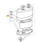 Assieme filtro aria motore trattorino ORIGINALE STIGA GGP ST7750 TRE0701 TRE0801