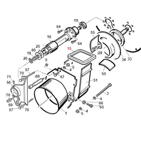 Guarnizione turbina TURBO1 TURBO2 ORIGINALE GIANNI FERRARI 01.90.00.0550 | Newgardenstore.eu