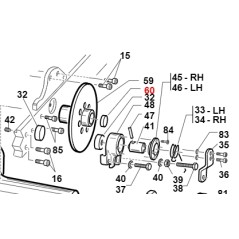 Tapa D32-7 TURBO1 TURBO2 ORIGINAL GIANNI FERRARI 00.07.06.0032 | Newgardenstore.eu