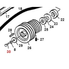 Schraube TE M10x25 UNI5739 TURBO1 TURBO2 ORIGINAL GIANNI FERRARI 00.92.06.1060