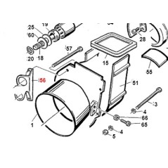 PDP turbine hub support TURBO1 TURBO2 ORIGINAL GIANNI FERRARI 01.50.00.7380 | Newgardenstore.eu