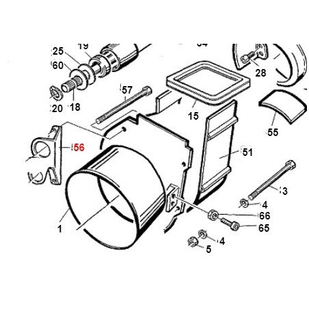 PDP Turbinennabenträger TURBO1 TURBO2 ORIGINAL GIANNI FERRARI 01.50.00.7380 | Newgardenstore.eu