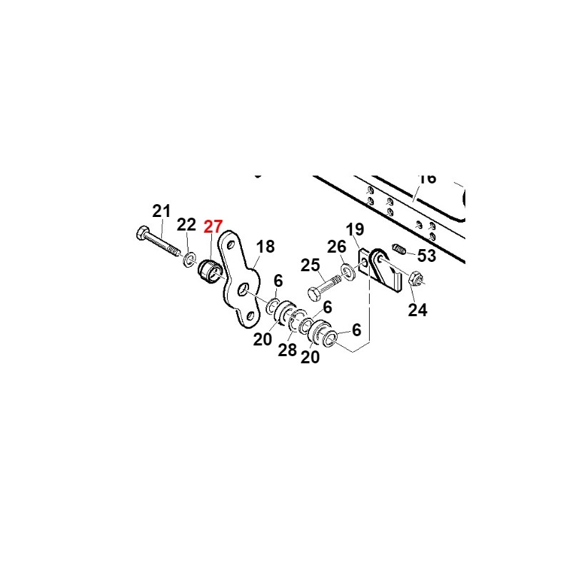 Bearing bushing TURBO4 ORIGINAL GIANNI FERRARI 01.40.00.2170