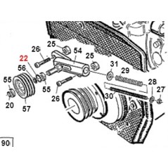 Entretoise pour roulement TURBO1 ORIGINAL GIANNI FERRARI 01.40.00.1090 | Newgardenstore.eu