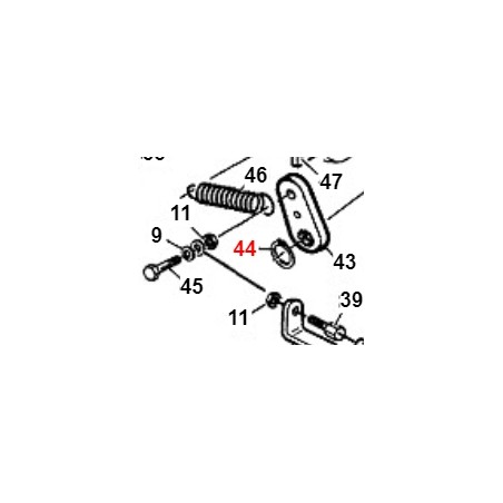 Seegerring UNI7435 TURBO1 TURBO2 ORIGINAL GIANNI FERRARI 00.03.00.0160 | Newgardenstore.eu