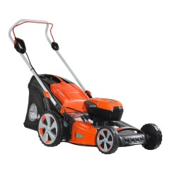 OLEOMAC Gi 48 P battery lawnmower 46 cm push mower 70 Lt collection | Newgardenstore.eu