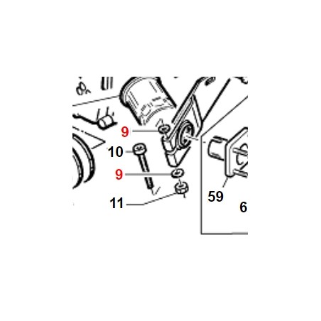 Screw TE M8x80 UNI5737 TURBO1 TURBO2 ORIGINAL GIANNI FERRARI 00.92.05.0200 | Newgardenstore.eu