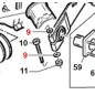 Screw TE M8x80 UNI5737 TURBO1 TURBO2 ORIGINAL GIANNI FERRARI 00.92.05.0200