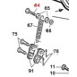 Screw TE M10x60 UNI5737-63 TURBO1 TURBO2 ORIGINAL GIANNI FERRARI 00.92.06.0140