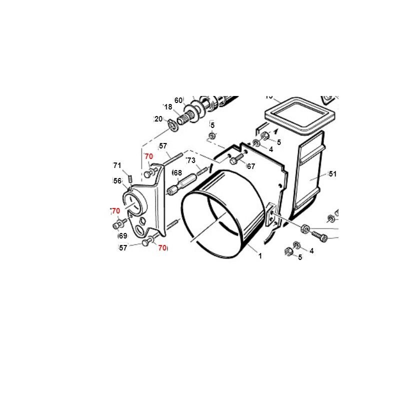 Arandela de seguridad SCHNORR para tornillos D.8 ORIGINAL GIANNI FERRARI 00.68.12.0008