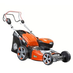 OLEOMAC Gi 48 T battery lawnmower 46 cm cut self-propelled collection 70 Lt | Newgardenstore.eu