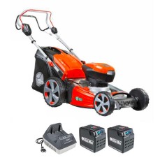 OLEOMAC Gi 48 T batería cortacésped 46 cm de corte autopropulsado colección 70 Lt