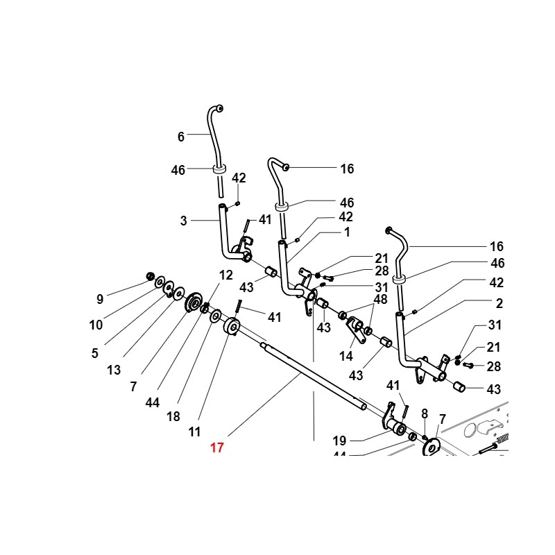 Arbre de transmission TURBOZ ORIGINAL GIANNI FERRARI 01.40.40.0021