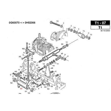 Relevage avant TURBO1 ORIGINAL GIANNI FERRARI 01.50.00.7360 | Newgardenstore.eu