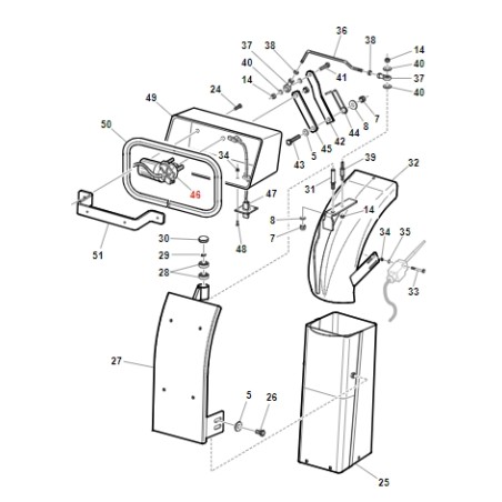 Motore tergicristallo PG SR ORIGINALE GIANNI FERRARI BFB 00777800243 | Newgardenstore.eu