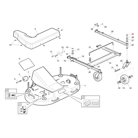 Tapón cerrado 35X7 GTR GTS ORIGINAL GIANNI FERRARI BFB 00777270010 | Newgardenstore.eu