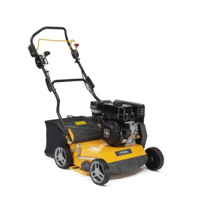 STIGA SVP 40 G 182 cc petrol scarifier working width 40 cm bag 50 Lt | Newgardenstore.eu