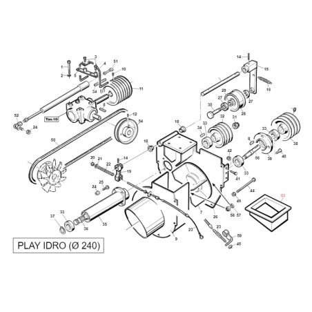 Guarnizione camino PLAYGREEN PG SR ORIGINALE GIANNI FERRARI BFB 95049000024 | Newgardenstore.eu