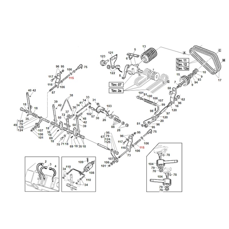 ORIGINAL GIANNI FERRARI Druckfeder für Hydraulikmotor 00.47.00.0200