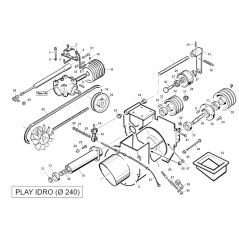 Screw TPSEI M10X18 UNI5933 ZNT PLAYGREEN ORIGINAL GIANNI FERRARI BFB 00111350012 | Newgardenstore.eu