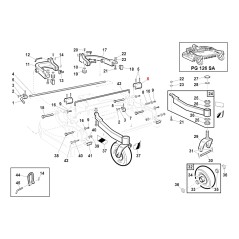 Nocken zur Schnitthöheneinstellung GTR ORIGINAL GIANNI FERRARI BFB 95220110001