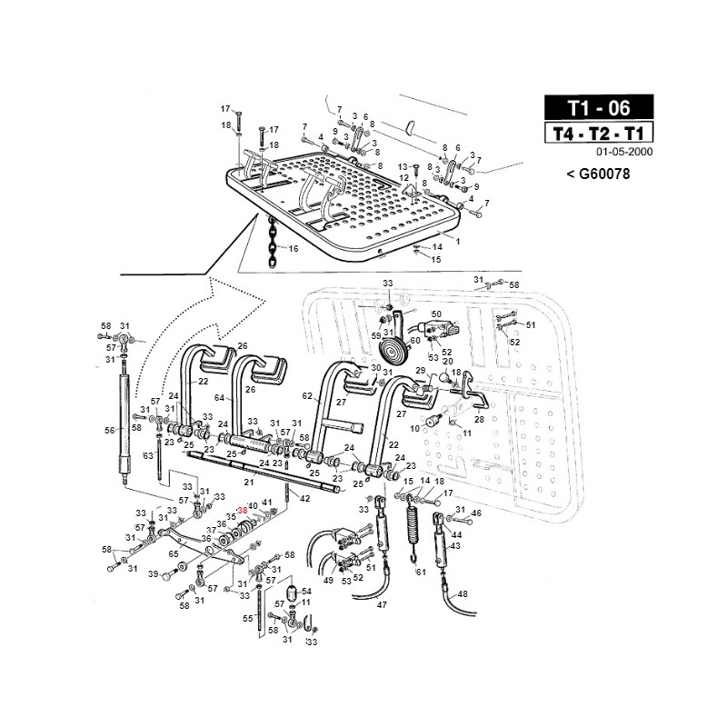 Special washer 10.18.1 TURBO1 TURBO2 ORIGINAL GIANNI FERRARI 00.68.08.0230