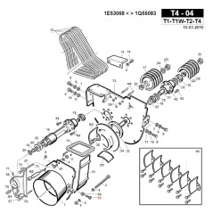 TCEI-Schraube M10x25 UNI5931 TURBO1 ORIGINAL GIANNI FERRARI 00.90.07.0100