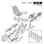 TCEI screw M10x25 UNI5931 TURBO1 ORIGINAL GIANNI FERRARI 00.90.07.0100