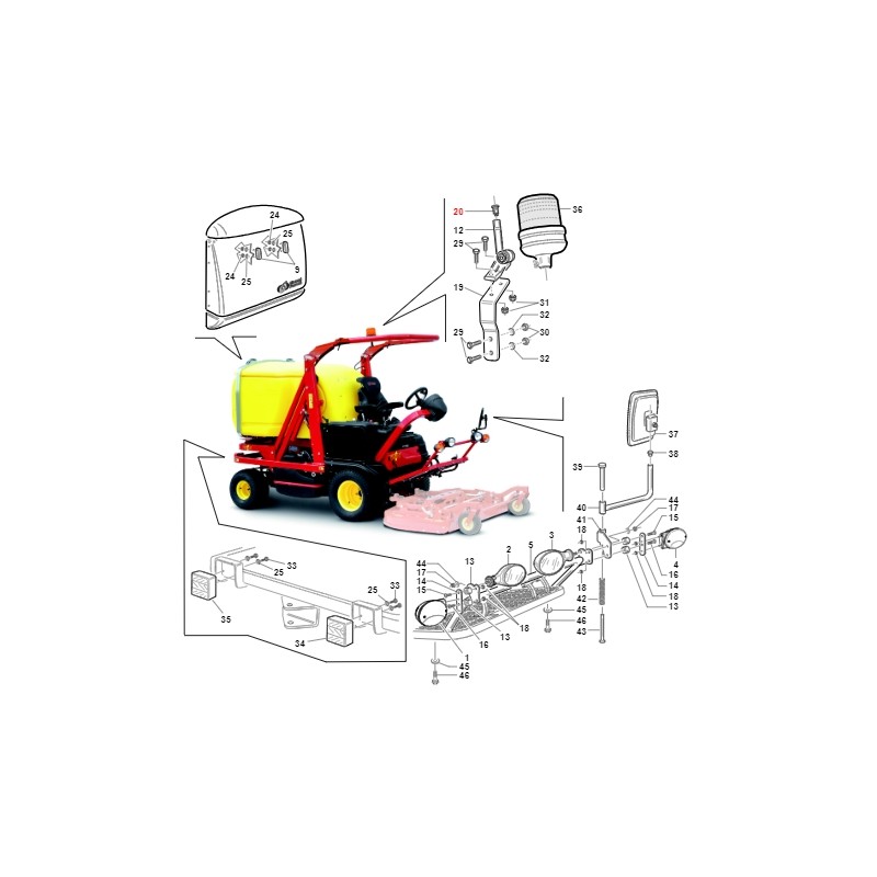 Connettore lampada TURBO1 TURBO2 ORIGINALE GIANNI FERRARI 00.40.00.0155