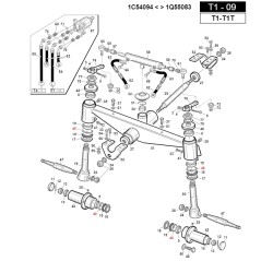 Seegerring I.62 TURBO1 TURBO2 ORIGINAL GIANNI FERRARI 00.03.01.0062 | Newgardenstore.eu