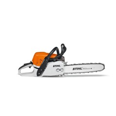 STIHL MS391 64ccm Benzin-Kettensäge mit Kettenschiene und Schienendeckel