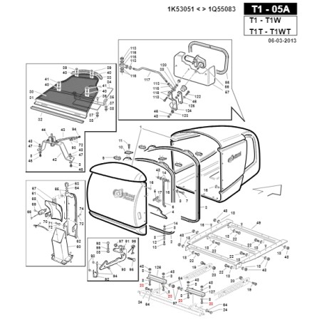 Screw TE M8X45 UNI5737 TURBO1 ORIGINAL GIANNI FERRARI 00.92.05.0131 | Newgardenstore.eu