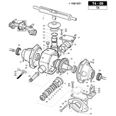 Embout de cylindre de direction TURBO6 ORIGINAL GIANNI FERRARI 01.20.00.0150 | Newgardenstore.eu