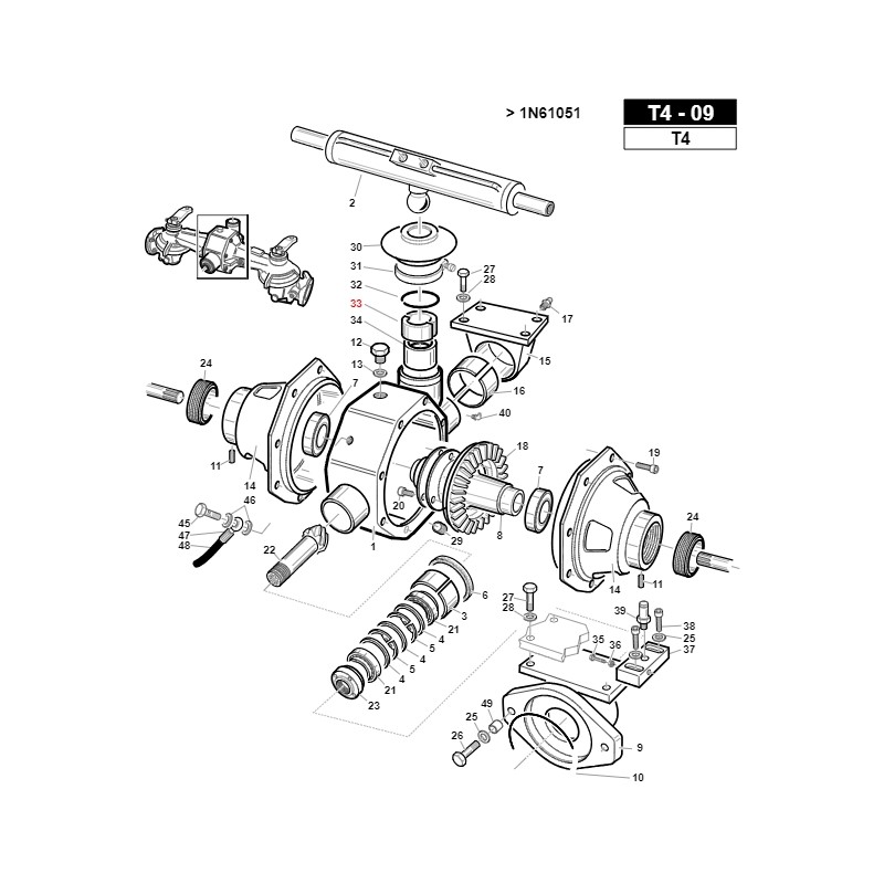 Embout de cylindre de direction TURBO6 ORIGINAL GIANNI FERRARI 01.20.00.0150