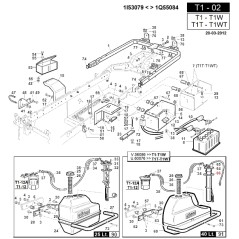 Guarnizione strumento livello carburante ORIGINALE GIANNI FERRARI 00.07.01.0170