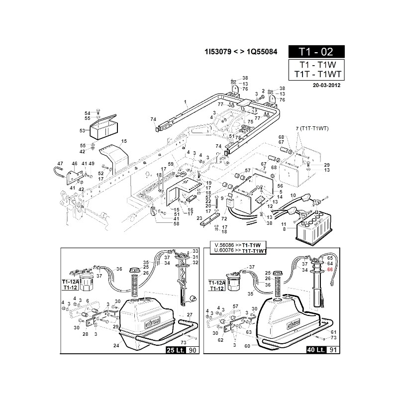 Junta instrumento nivel combustible ORIGINAL GIANNI FERRARI 00.07.01.0170