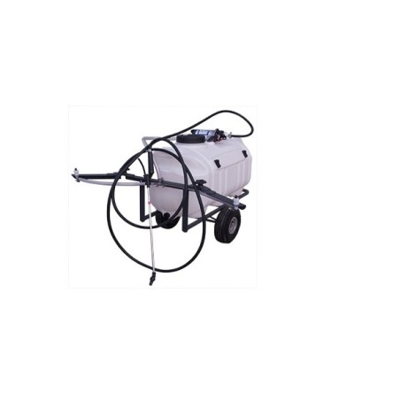 Sprühfass mit 12V 56Lt Pumpe für Rasentraktorausrüstung 320615 | Newgardenstore.eu