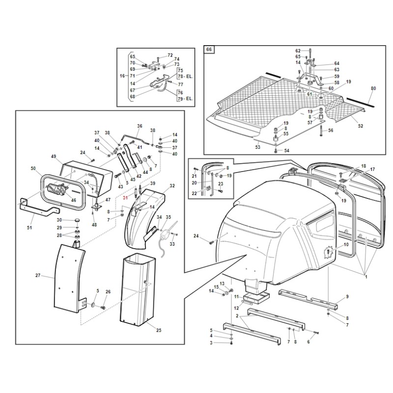 Perno gomito orientabile PG SR ORIGINALE GIANNI FERRARI BFB 95401200008