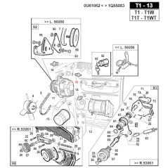 Sensore bulbo temperatura acqua S16281 ORIGINALE GIANNI FERRARI 00.40.00.0571