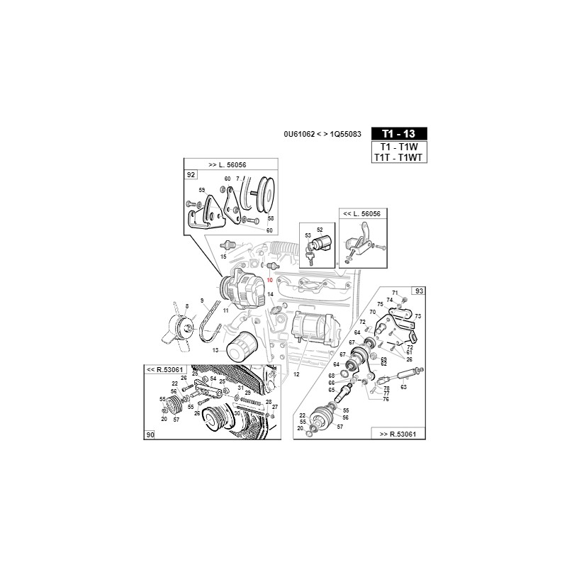 Sensore bulbo temperatura acqua S16281 ORIGINALE GIANNI FERRARI 00.40.00.0571