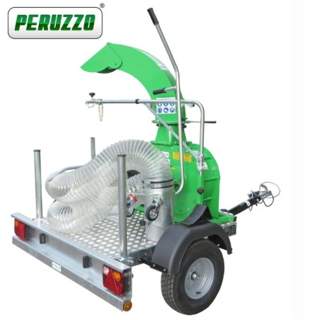 PERUZZO TURBO 400-T aspirateur à main professionnel avec moteur Honda sur chariot | Newgardenstore.eu