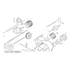 Poulie 5 gorges PLAYGREEN PG SR ORIGINALE GIANNI FERRARI BFB 95049150001 | Newgardenstore.eu