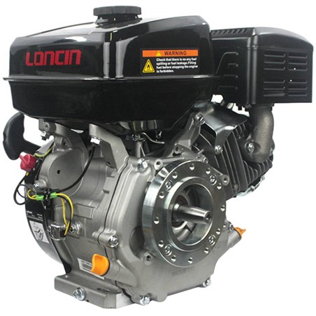 LONCIN G300 moteur conique 18/23x30 mm 302cc complet à rappel essence + électrique