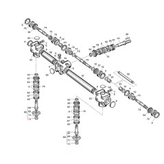 Mutter M20x1,5 niedrig UNI7474 ORIGINAL GIANNI FERRARI 00.26.05.1122 | Newgardenstore.eu