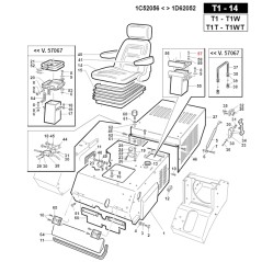 TCEI-Schraube M6x25 UNI5931 TURBO1 ORIGINAL GIANNI FERRARI 00.90.04.0100 | Newgardenstore.eu