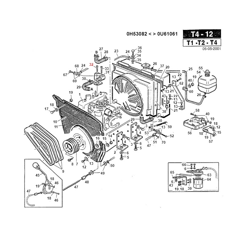 Screw TE M8x55 UNI5737 TURBO1 TURBO2 ORIGINAL GIANNI FERRARI 00.92.05.0150