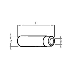 Guía válvula admisión motor KUBOTA Z400 Z400B Z402 Z482 Z602 Z600 ZB600 D600