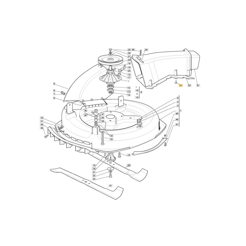 Flanschschraube TE 6X18 Rasentraktor Modelle 1228HB ORIGINAL STIGA 112735403/0