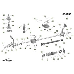 ORIGINAL ACTIVE unidad de accionamiento segadora 5850 SVA - 5850 SVB | Newgardenstore.eu